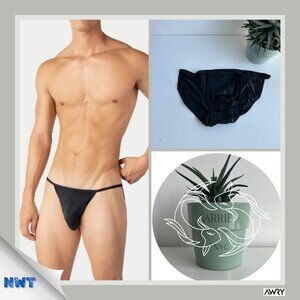 Awry - SHOWOFF Men's Swim Bikini - Black (M)